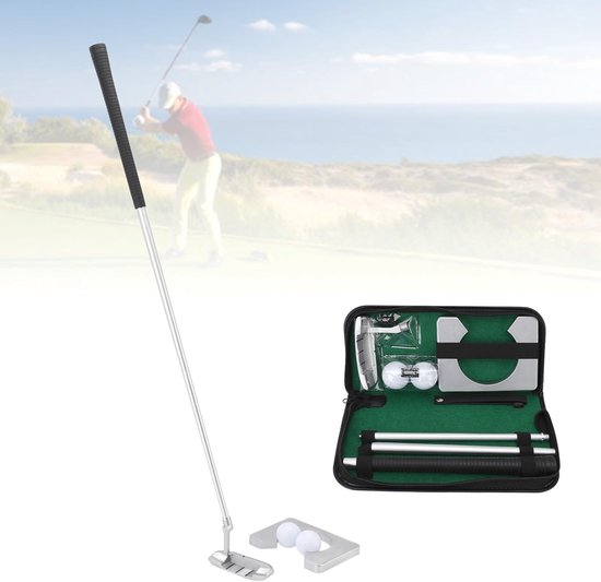 Unyqoos® Complete golf putter set voor binnen en buiten inclusief draagtas — afbeelding 4