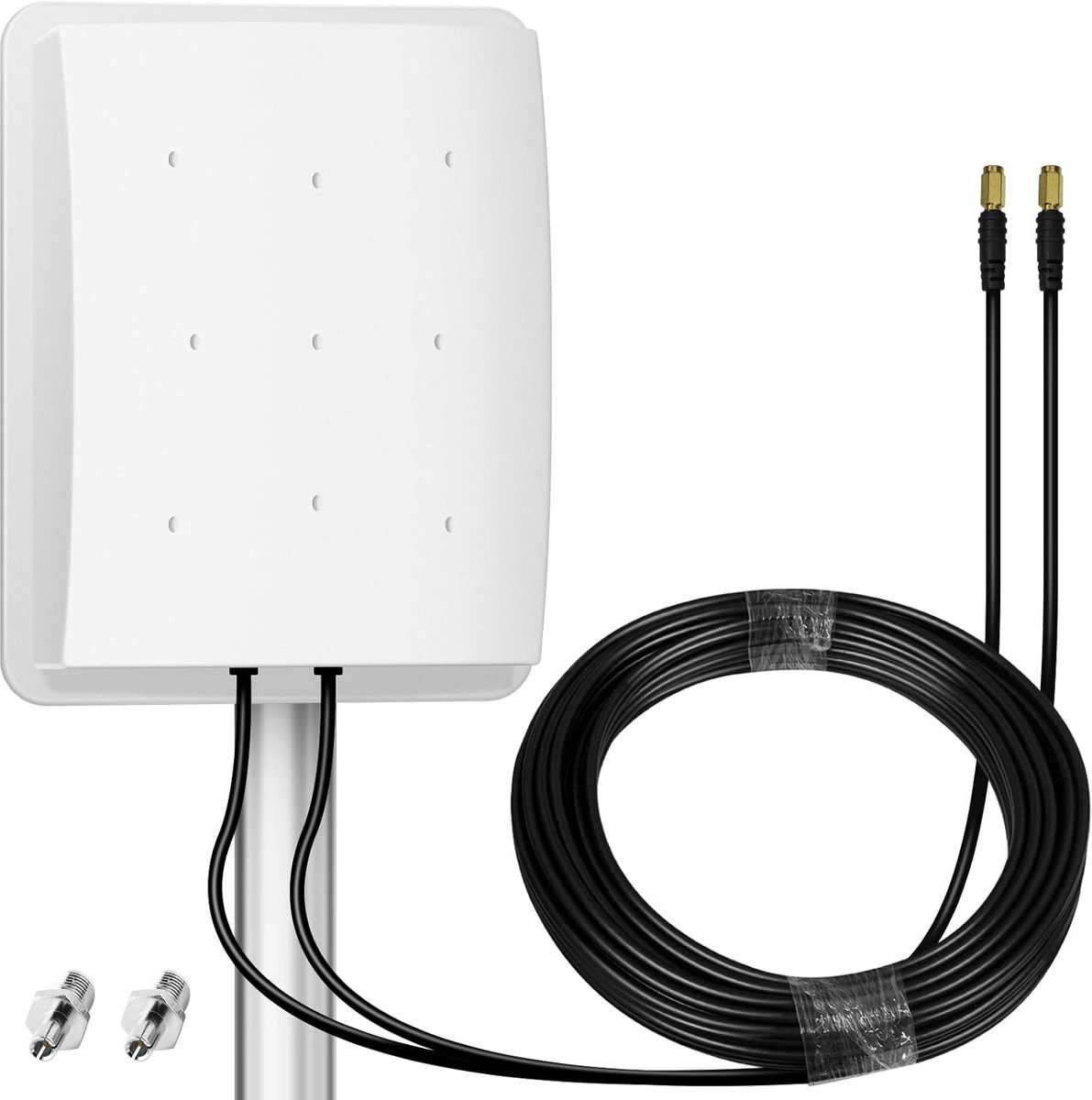 Krachtige 5G 4G LTE Buitenantenne 14dBi voor Betere Mobiele Dekking - Breedband richtantenne met Kabels