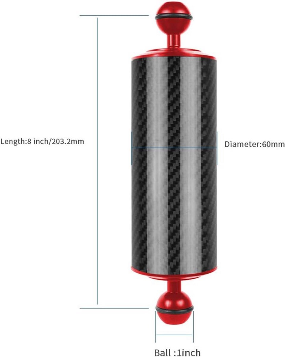 Draagbare Dual Ball Onderwater Camera Drijvende Arm voor Duikfotografie Lichte Constructie