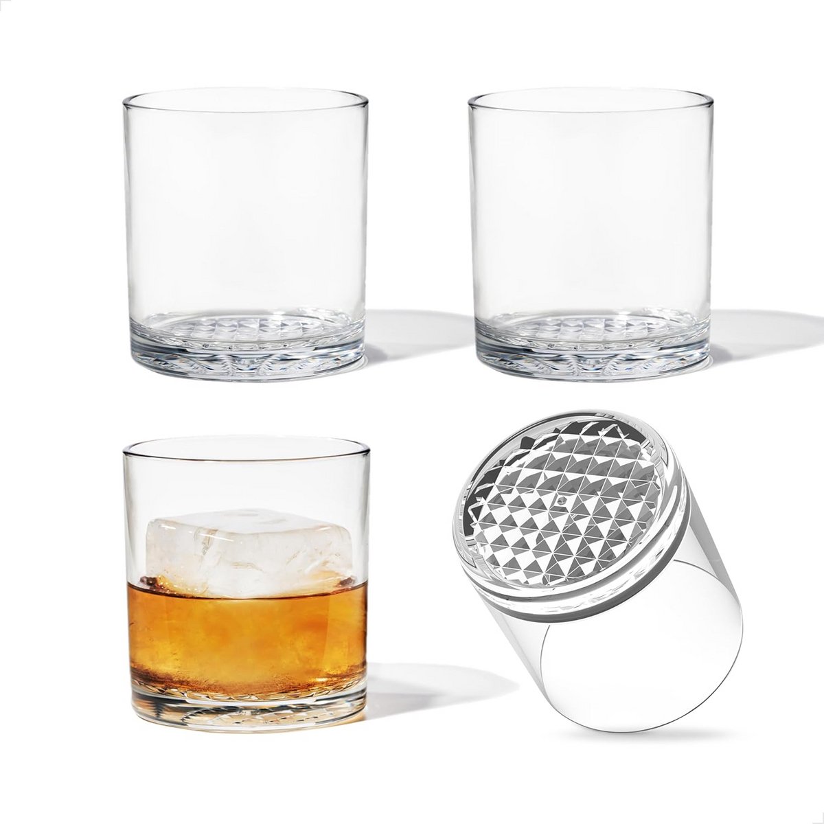 Set van 2 Onbreekbare Tritan Cocktailglazen - Vaatwasserbestendig & Kristalhelder Glaswerk