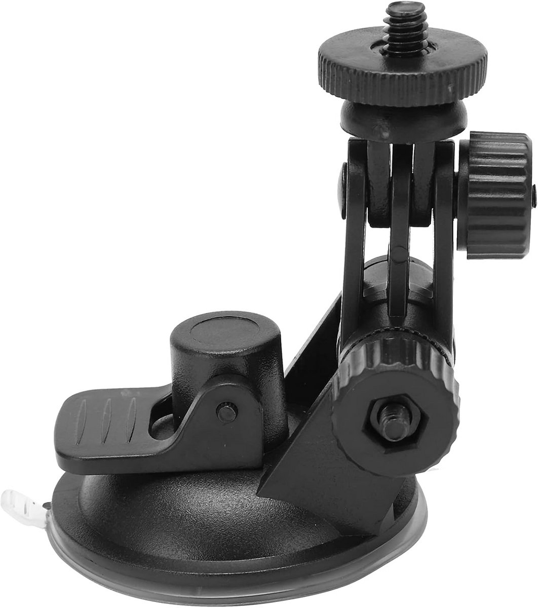 Sterke Zuignap Camera Houder met 1/4 inch Schroef voor Actiecamera's en Glasmontage