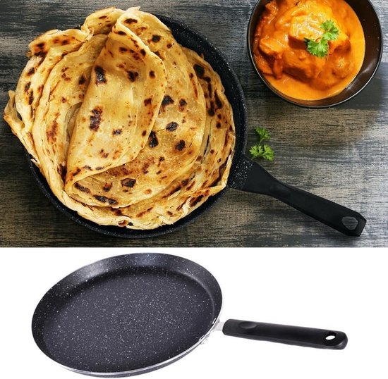 Koekenpan Anti-aanbak Tawa voor Pannenkoeken en Crêpes, 18cm, Geschikt voor Gas & Inductie — afbeelding 5