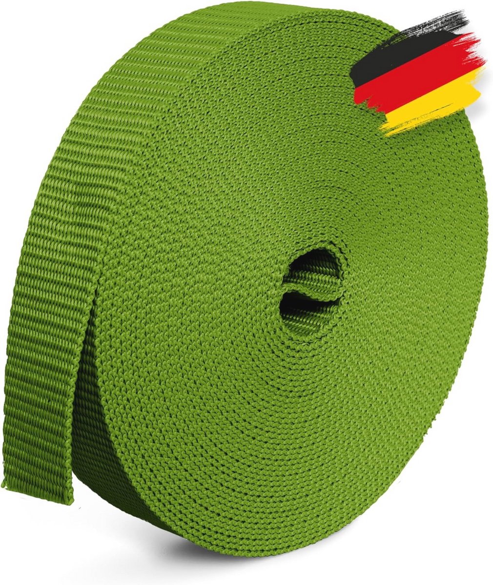 Universele riem 10 m van 40 mm - Geweven montageband van polypropyleen voor bevestigen en naaien