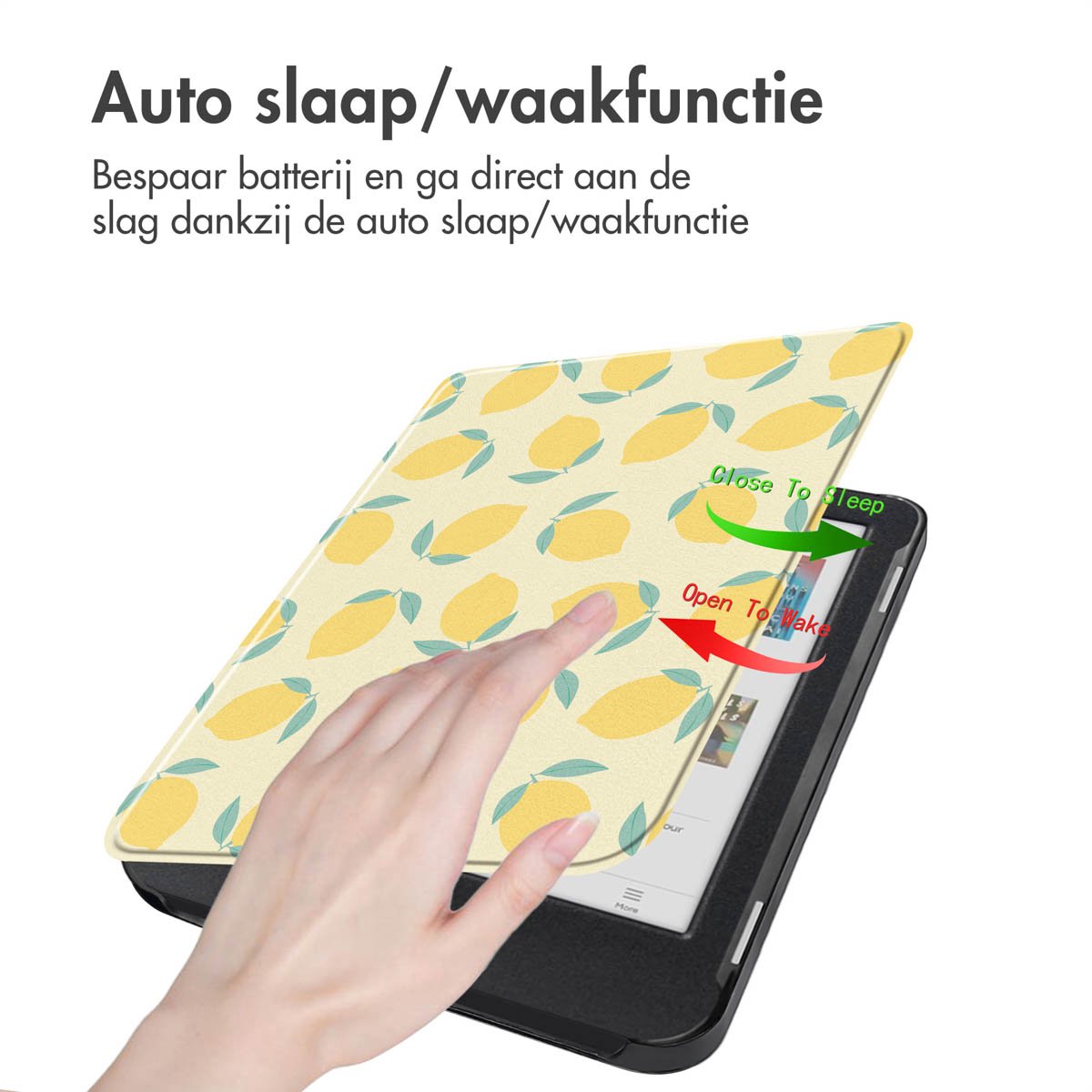 Ereader Hoes - Geschikt voor Kobo Clara BW/Kobo Clara Colour – foto 6
