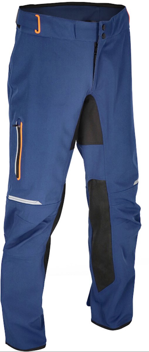 Acerbis X-Duro Baggy WP Blauw Oranje Crossbroek - Broek