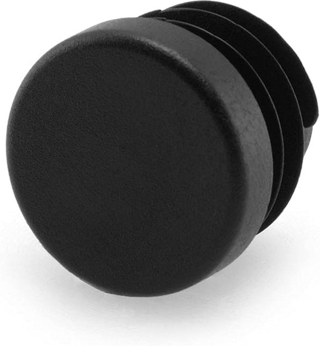 Slat Caps voor Buizen 18 mm - 19 mm | 24 Stuks Zwarte Stoppers