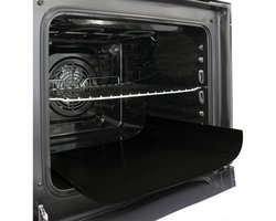 Ovenmat - Universele Convectieoven Mat - Niet-Plak Oppervlak Bescherming Voor Onderkant Oven - 2 Stuks - Voor Bakkamer En Grillgebruik Wit