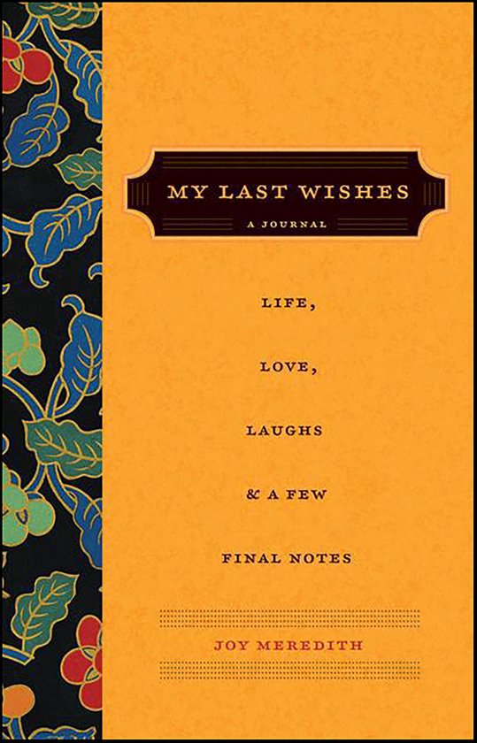 My Last Wishes - cover