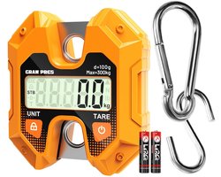 Digitale Hangweegschaal 300 kg - Krachtige Kraanweegschaal voor Vissen, Bagage en Outdoor Gebruik