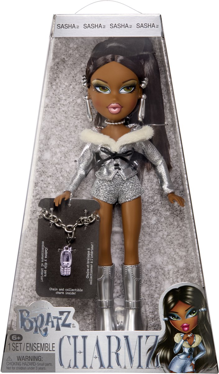 Bratz Charmz-modepop Sasha met bedelarmband om te verzamelen van Merkloos — afbeelding 5