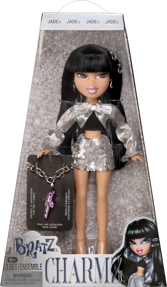 Bratz Charmz-modepop Jade met bedelarmband om te verzamelen — afbeelding 5