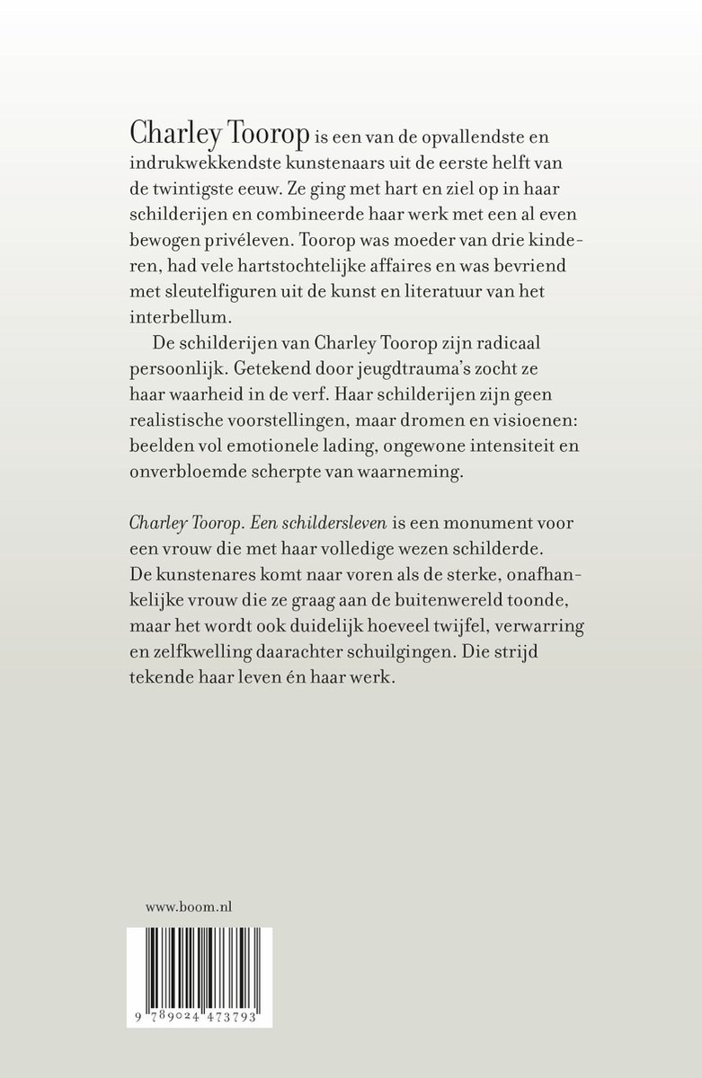 Charley Toorop - back cover