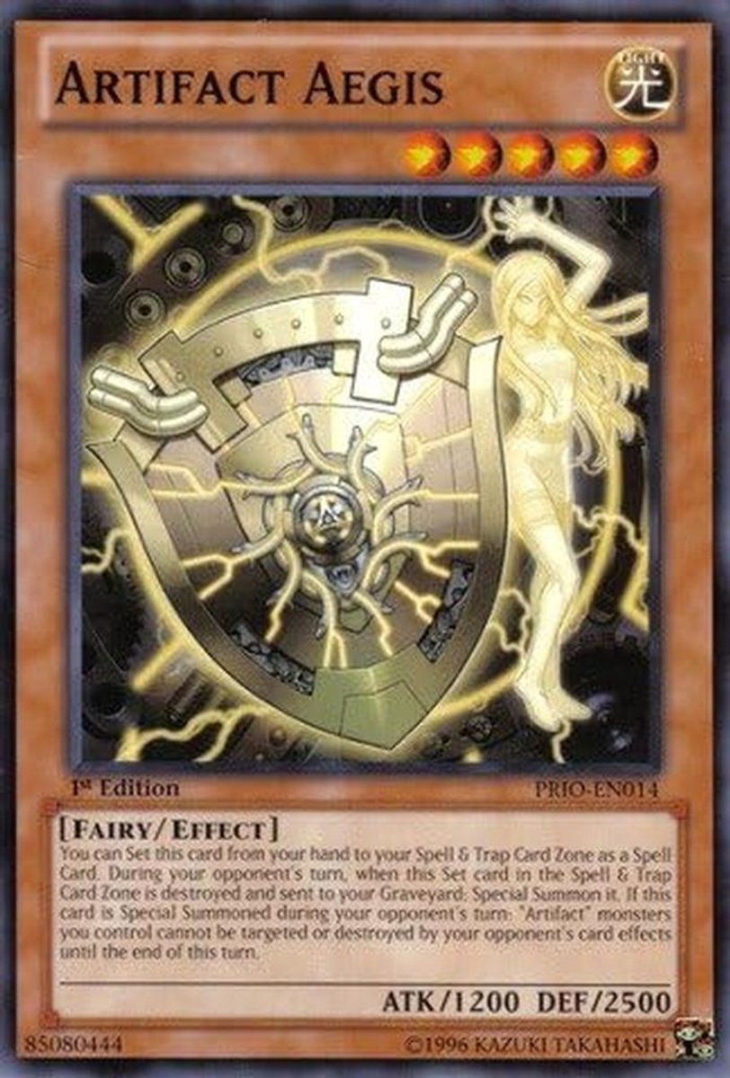 Yu-Gi-Oh! Kaart Artifact Aegis - Primal Origin - 1e Editie - Common
