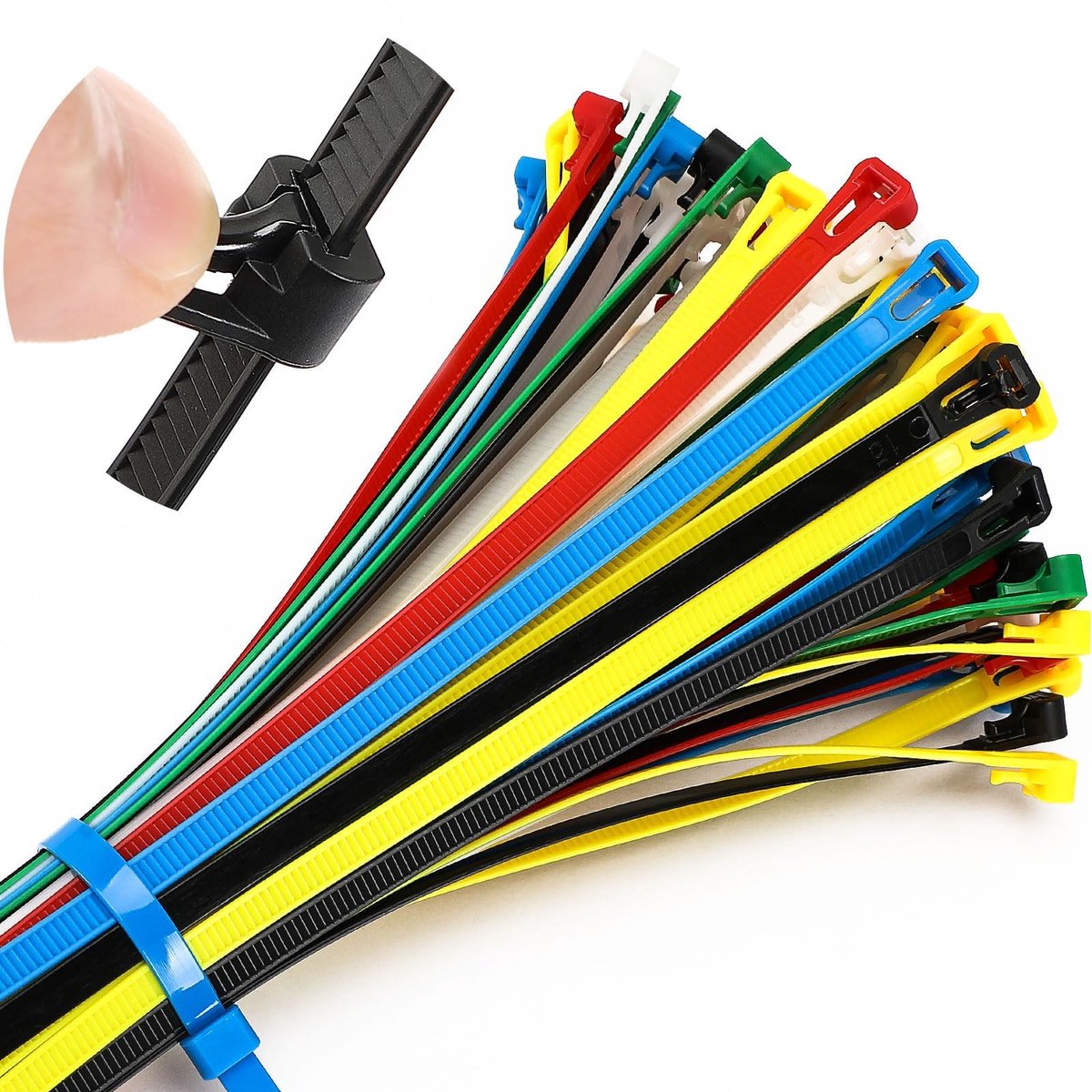 IMPERATORIS® Tie Wraps - Kabelbinders - Bundelbandjes - Trekbandjes - Extra Sterk - Voor Tuin, Garage en Kabels - 120 Stuks