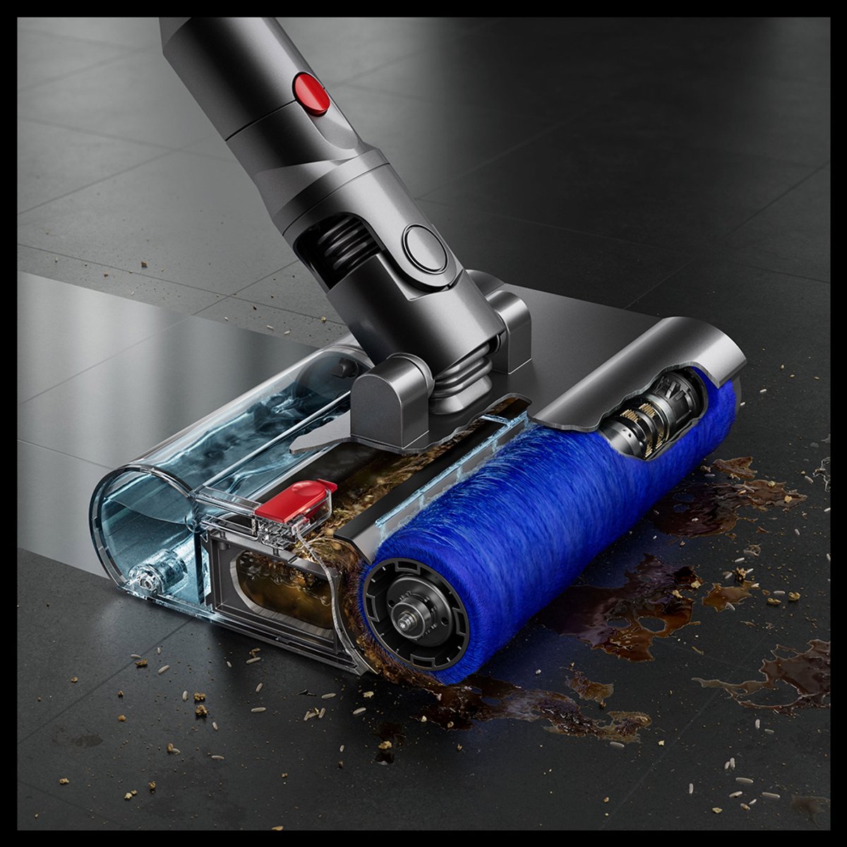 Dyson V10 Cyclone Submarine - Steelstofzuiger met dweilfunctie - Koper - 150 Air Watts - Lange batterijduur — afbeelding 4