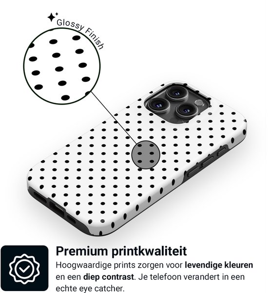 Polka Dots Hoesje geschikt voor iPhone 16 Pro Max | Geschikt Voor