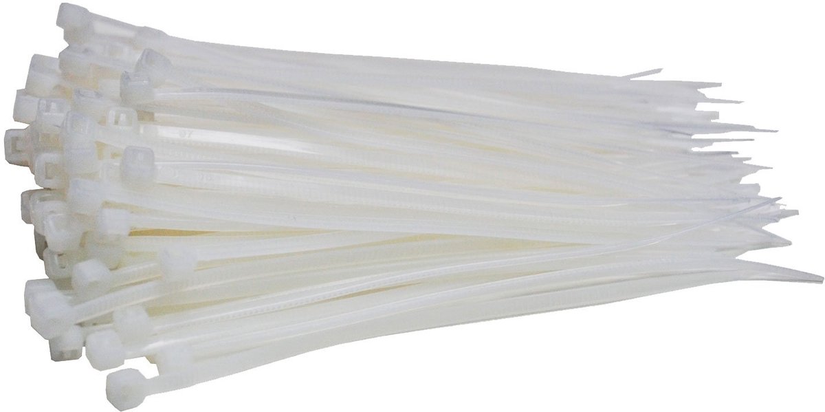 IMPERATORIS® Tie Wraps - Kabelbinders - Bundelbandjes - Trekbandjes - Extra Sterk - Voor Tuin, Garage en Kabels - 100 Stuks