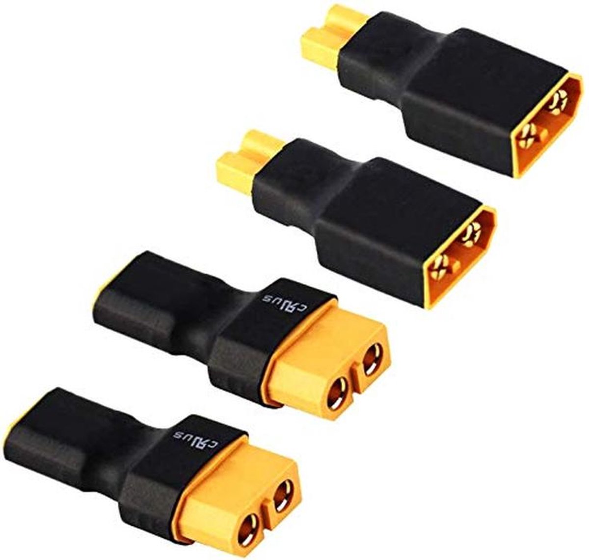 Adapterkabels XT30 naar XT60 voor drone en RC voertuigen - Draadloze verbinding