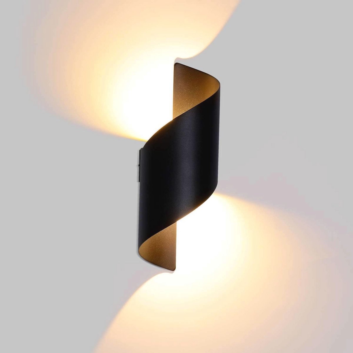 Moderne 12W Wandlamp voor Binnen en Buiten - Waterdichte Up Down LED Verlichting