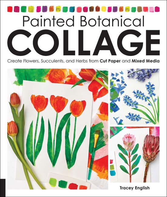Painted Botanical Collage - cover