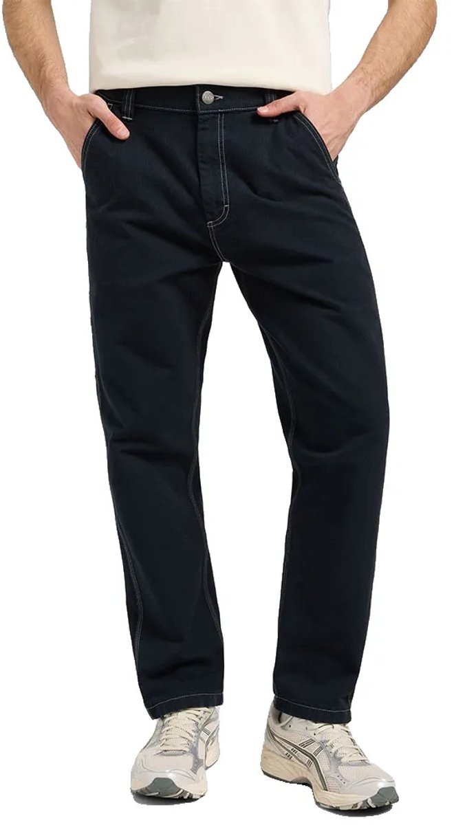 Lee 112370614 Carpenter Relaxed Fit Broek 30 32 Man Marineblauw