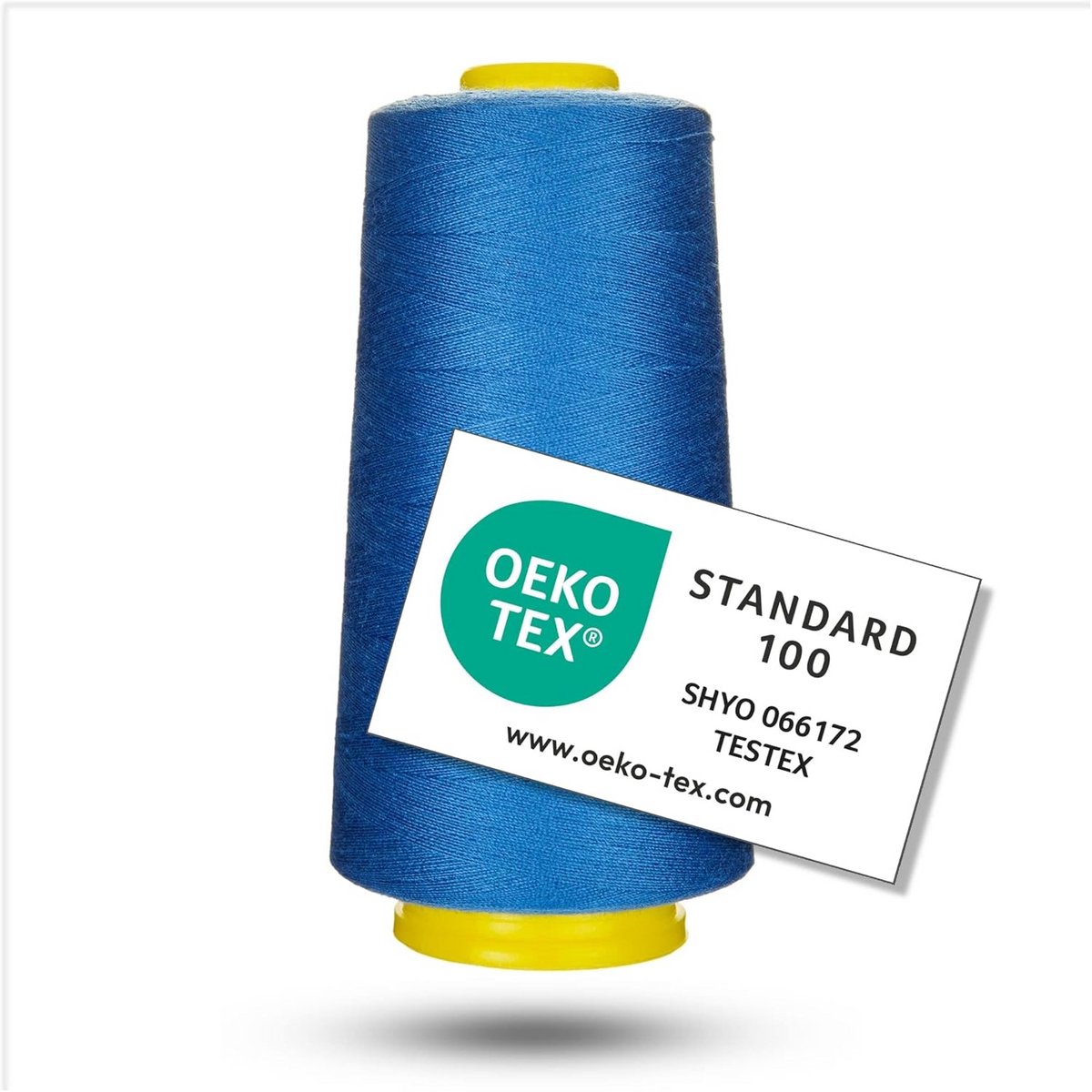 Overlockgarn Set van 4 Spoelen - 2700 Meter Polyester Naaigaren voor Naaimachine