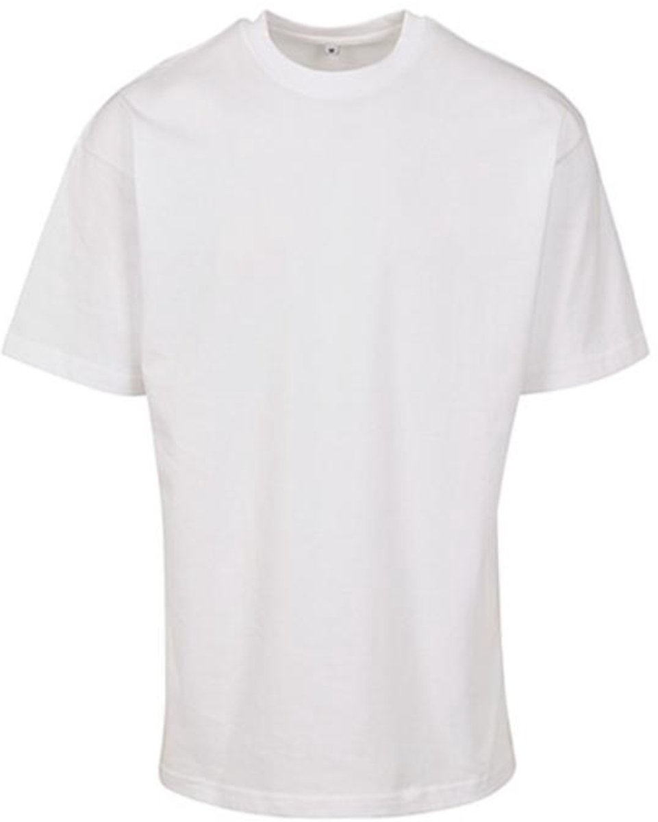 Build Your Brand - Premium Combed Jersey T-Shirt - White maat XL