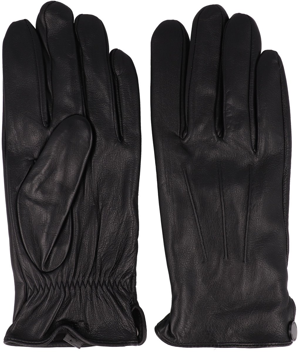 Strellson Handschoenen Leder - Jongens - black