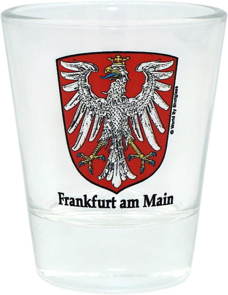 Souvenir Shot Glass Frankfurt am Main