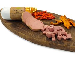 Snijvaste Hondenworst van Hertenvlees - Graan- en Glutenvrij Natuurvoeding