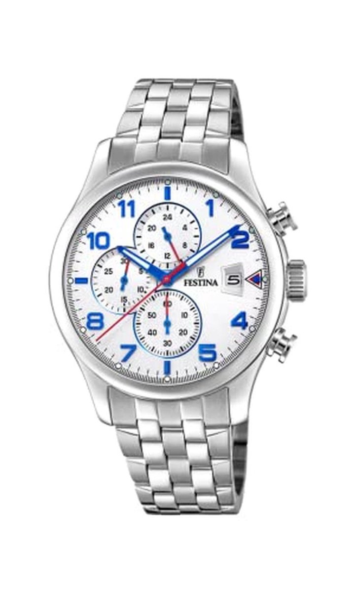 Heren Chronograaf Kwartshorloge met RVS Armband