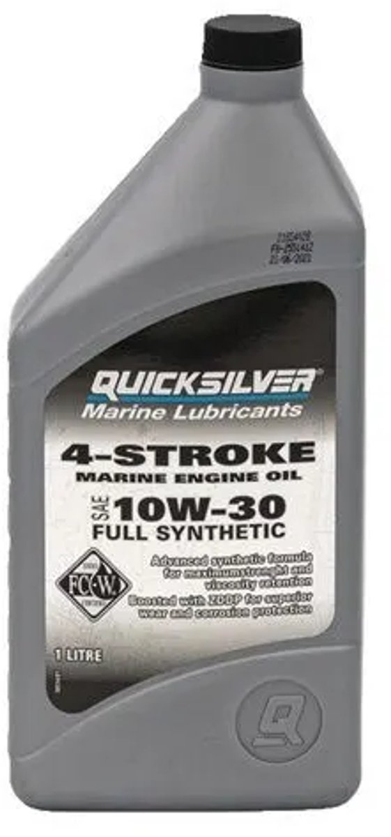 Quicksilver 4-takt synthetische motor olie 1L - 8M0180936 - 10W30