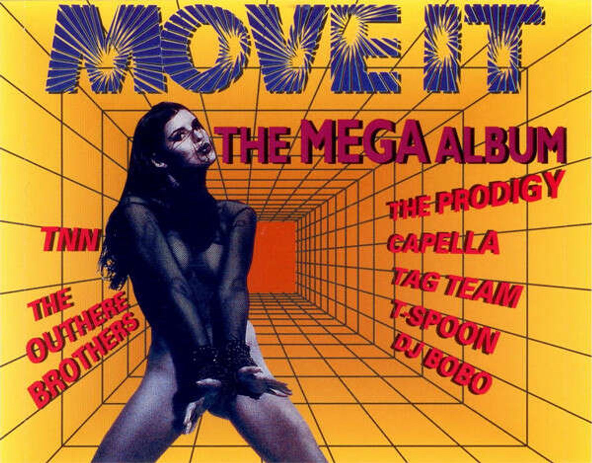 Move It - The Mega Album, Various | Media condition: Very Good Plus (VG+) | 2 x CD Compilation