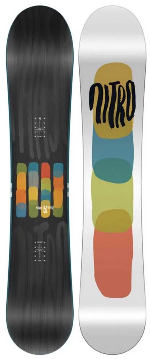 Nitro Phase Snowboard Veelkleurig 155 Man Vrouw 1st Choice