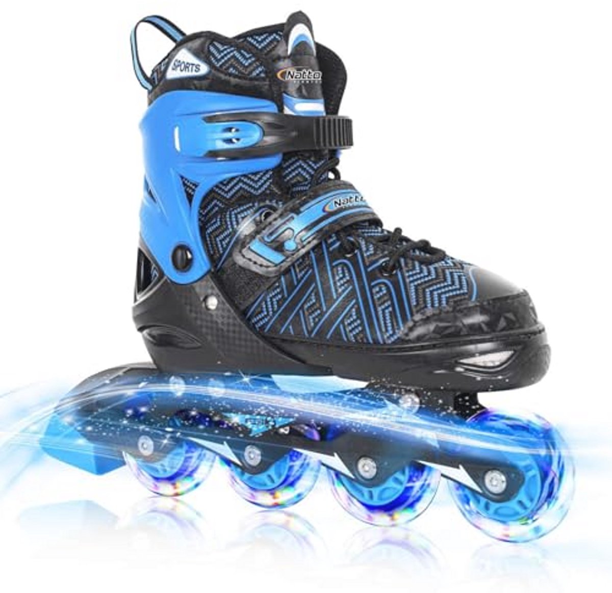 Verstelbare Inline Skates voor Kinderen met Verlichte Wielen