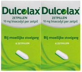 Dulcolax Moeilijke stoelgang 10 mg - 2 x 6 stuks - Voordeelverpakking