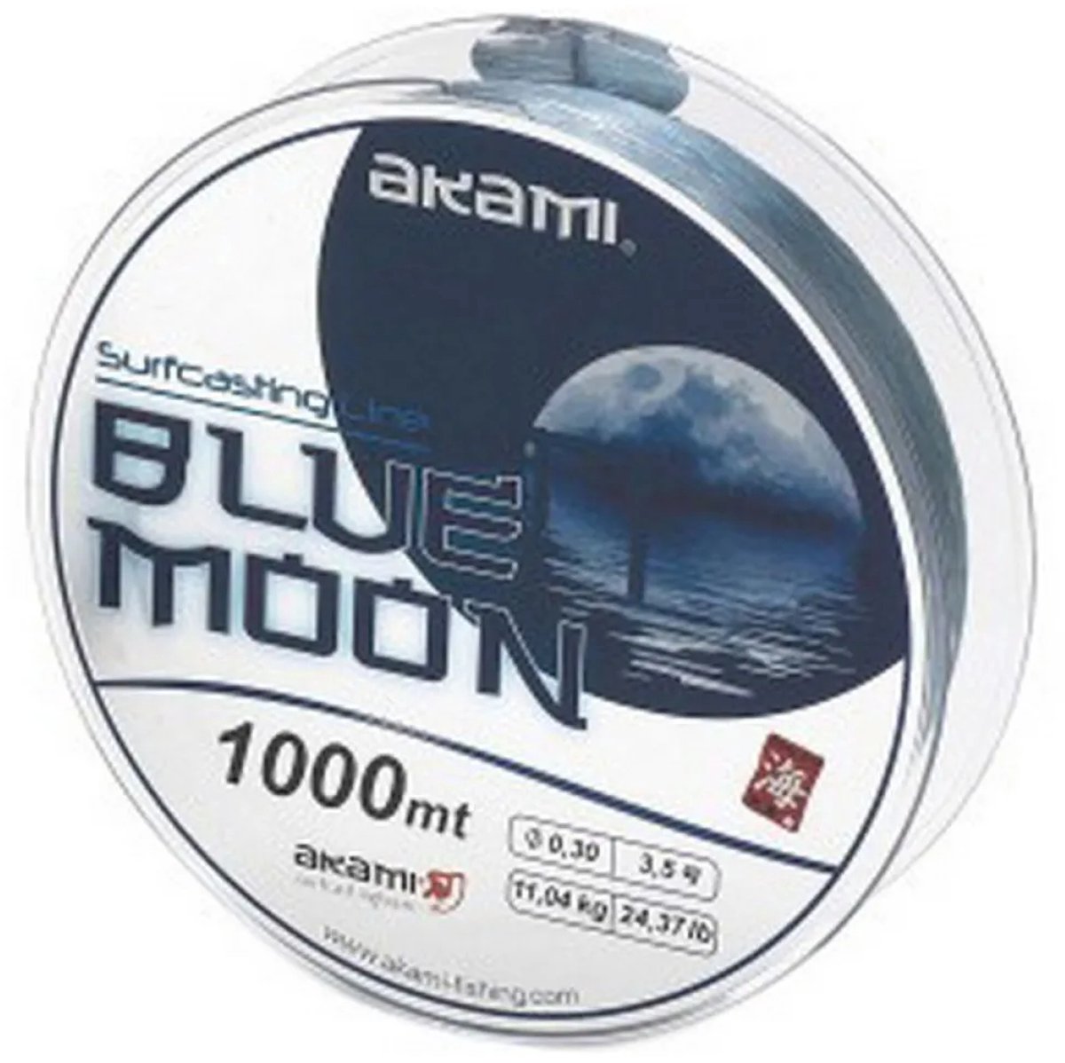 Akami Blue Moon Monofilament 1000 M Blauw 0.350 mm