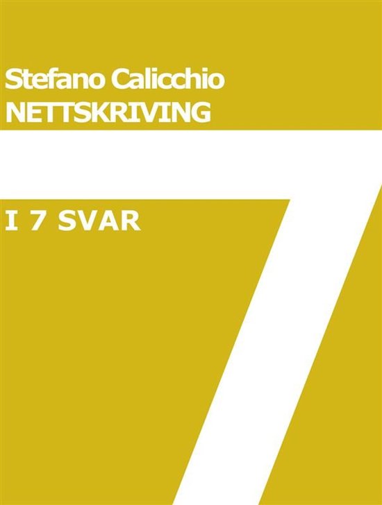 Nettskriving i 7 svar - cover