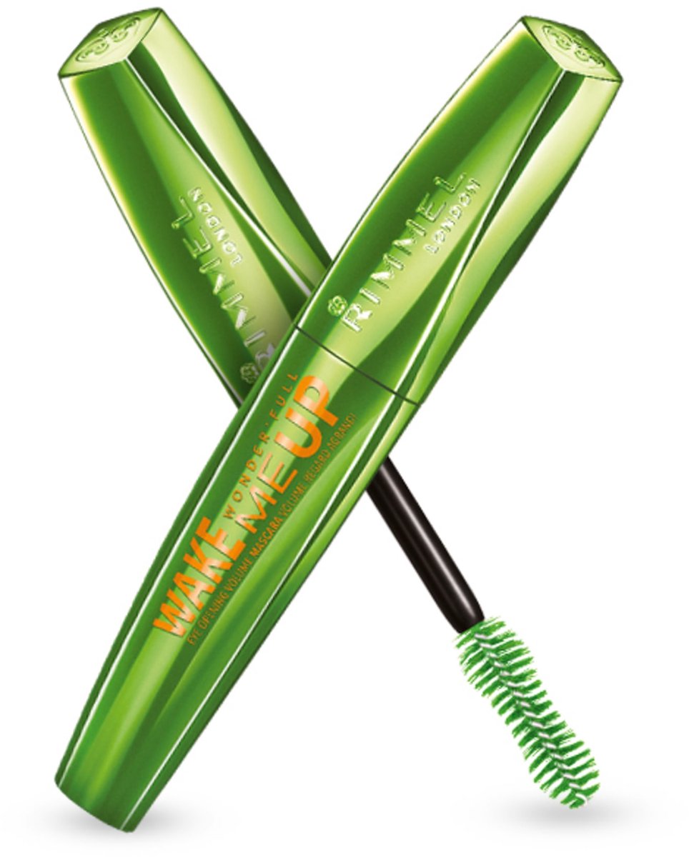 Rimmel London Wake Me Up Mascara - Black - Black