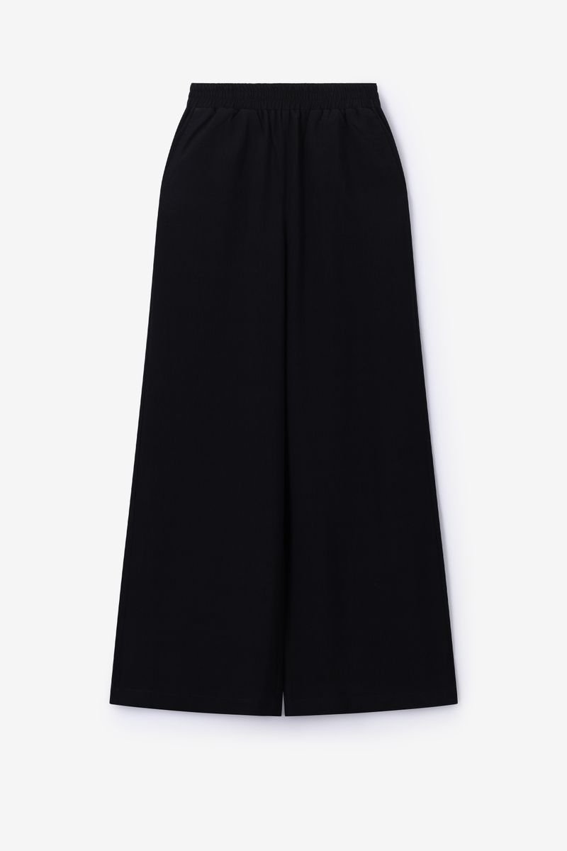 Sissy-Boy - Zwarte high waist wide leg broek