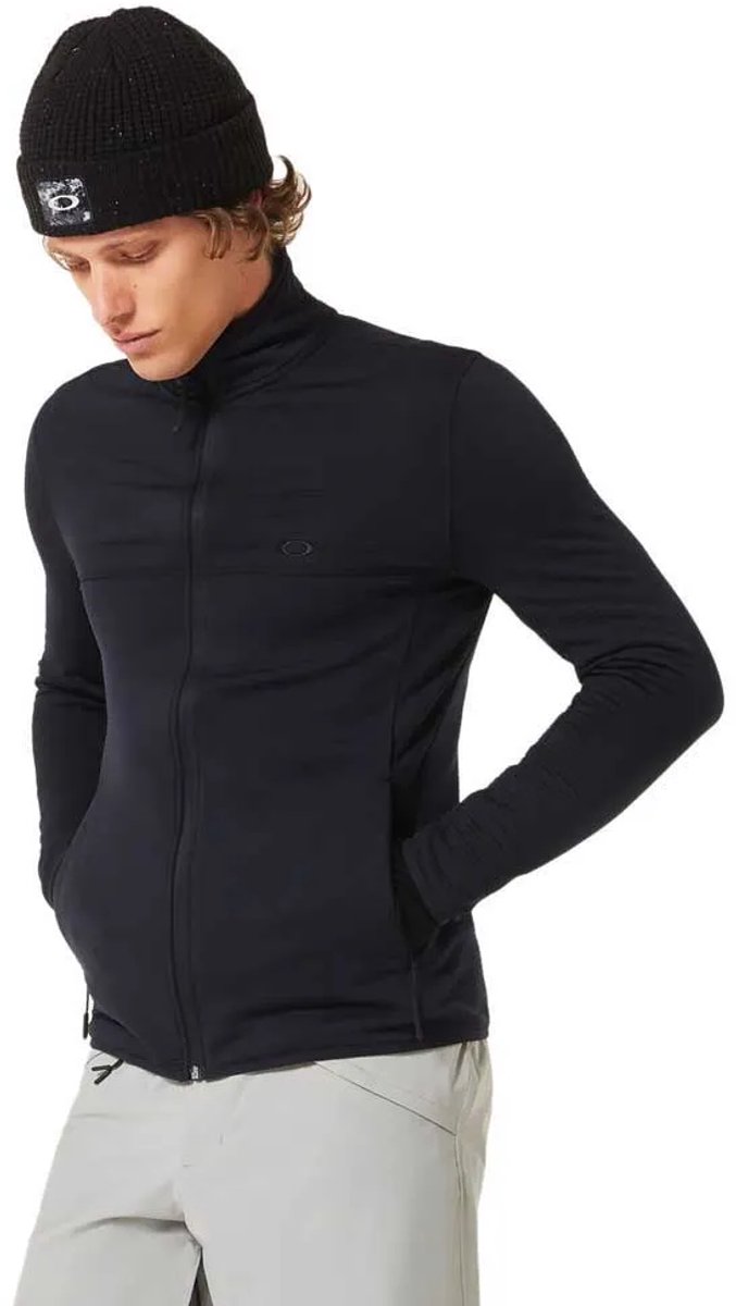 Oakley Apparel Canopy Fleece Met Volledige Rits Zwart M Man