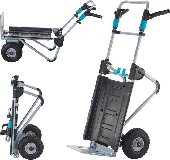 wolfcraft - Steekwagen - 3 in 1 - TS 2500 - 200kg Draagvermogen - 5535000