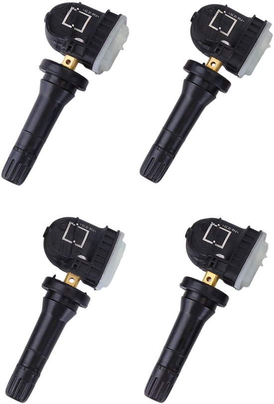 4Pièces Capteur de pression des pneus TPMS - OE 2318530 pour Ford B-Max/C-Max II/Focus III | 433MHz Aftermarket