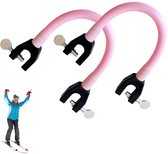 Connecteur De Pointes De Ski Pour Enfant – Entraîneur Avec Clips élastiques, Léger, Pour Apprendre à Skier