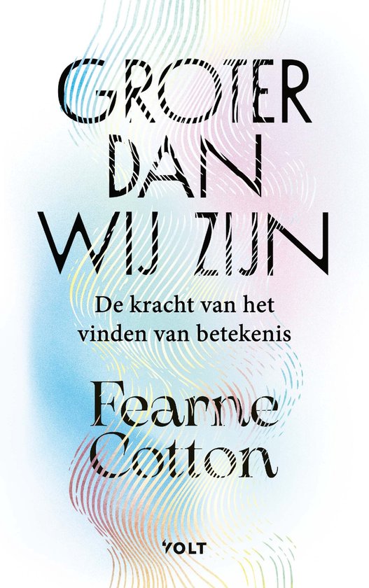 Groter dan wij zijn - cover