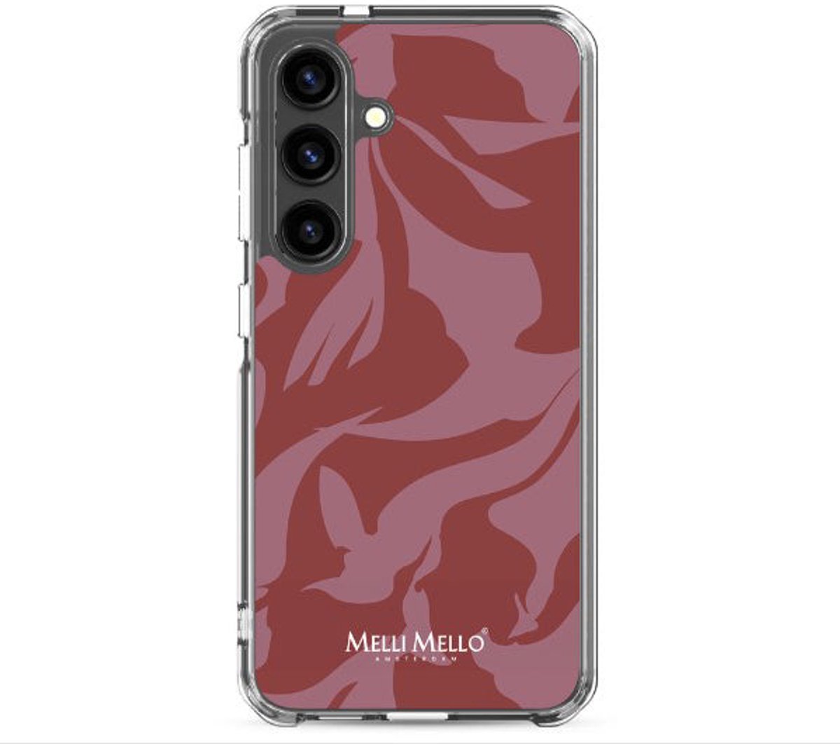 Melli Mello Telefoonhoesje Crimson Wave (Soft case) - Samsung Galaxy S24