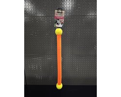 Hondenspeelgoed TPU Stok met 2 Ballen - Drijvend en Geschikt voor Waterspelletjes - 45,8 x 4,9 x 4,9 cm