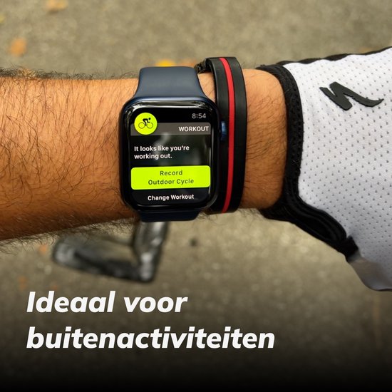 BLUEO 46mm Screenprotector - Geschikt voor Apple Watch 11 en 10 met Applicator