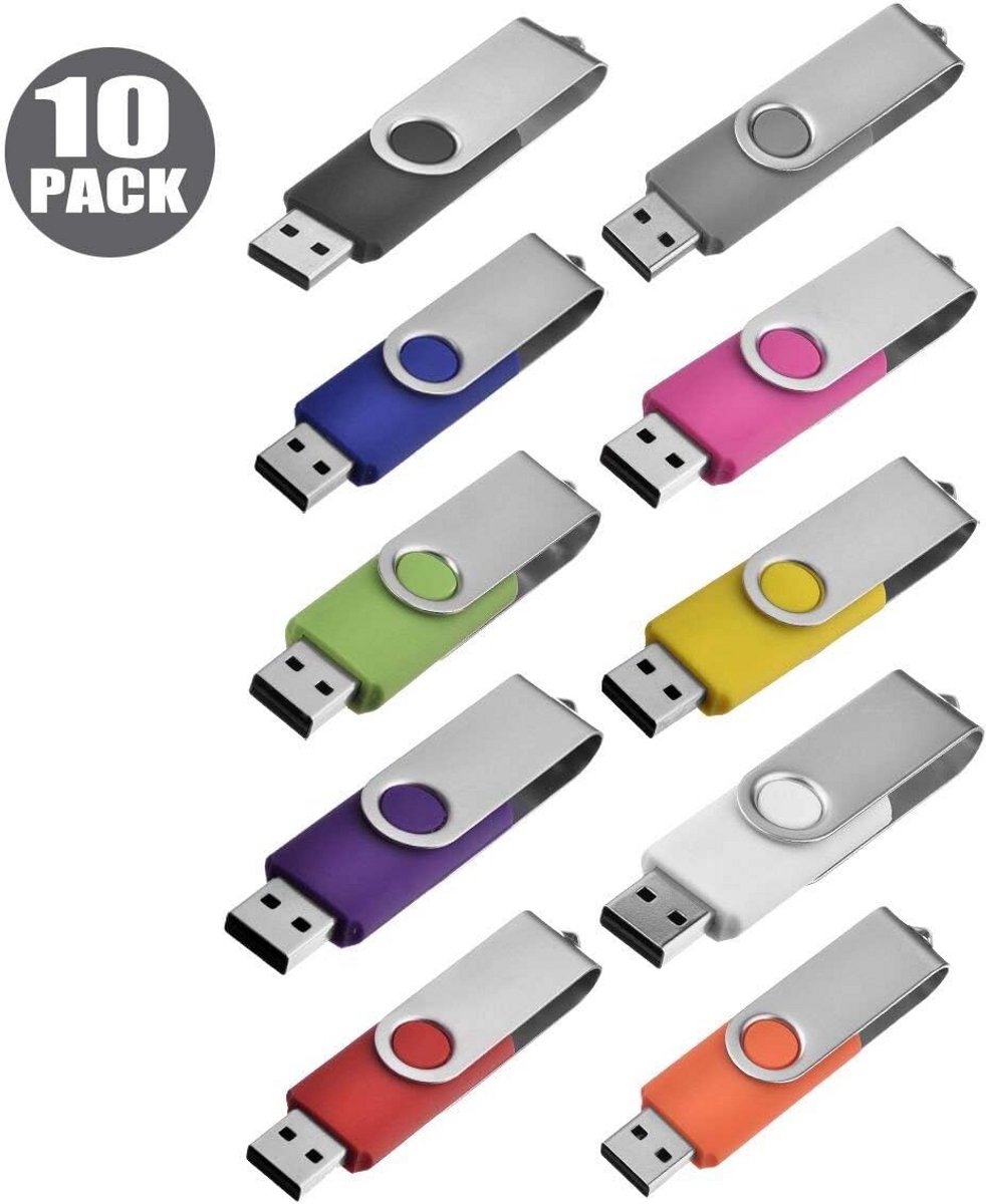 Bulk Verpakking USB Flash Drives 10-Pack - 16MB tot 32GB