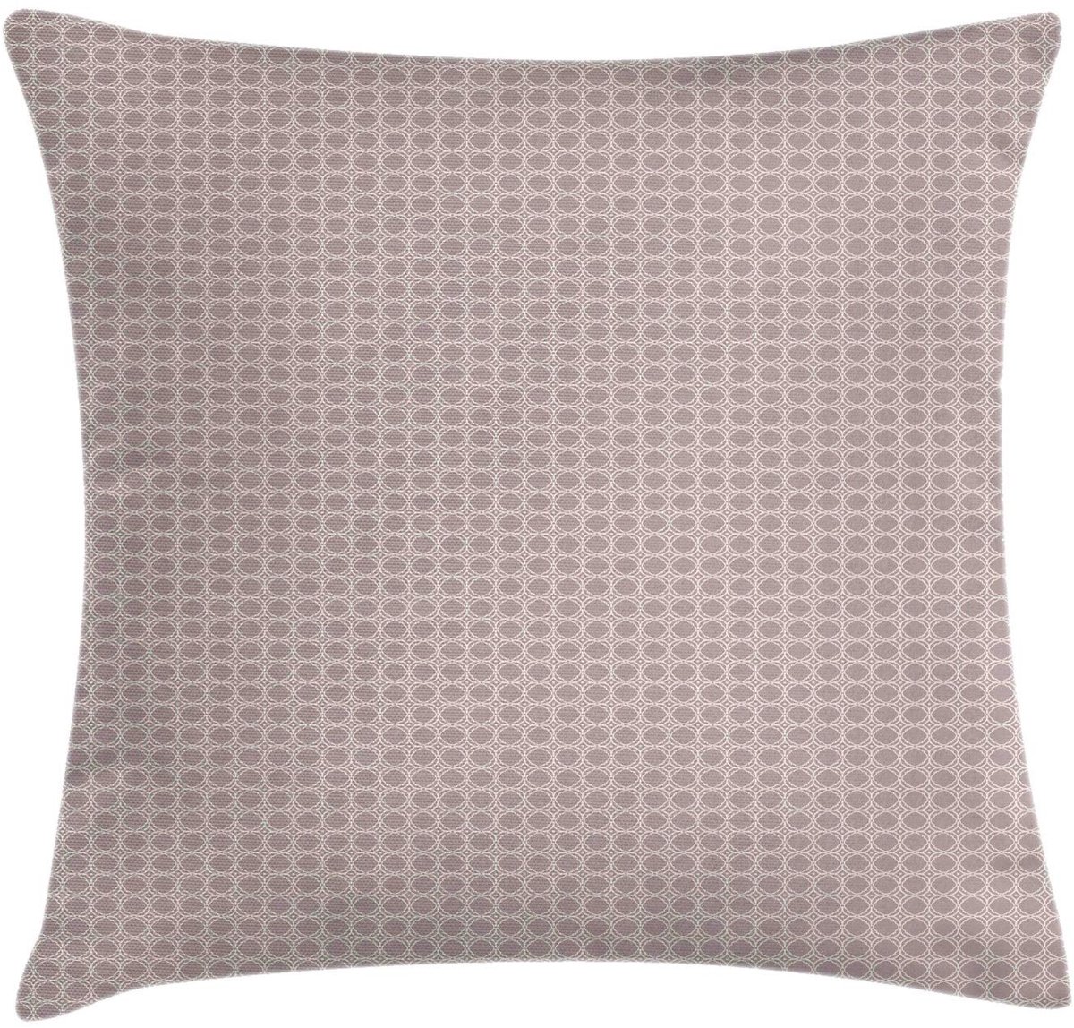 ABAKUHAUS Geometrische Kussenhoes – 40x40 cm – Dubbelzijdig bedrukt – Paars/Grijs Lila